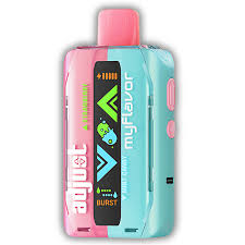 Elfbar Adjust Myflavor - Strawberry Mint Candy (Morango e Algodão doce Mentolado)