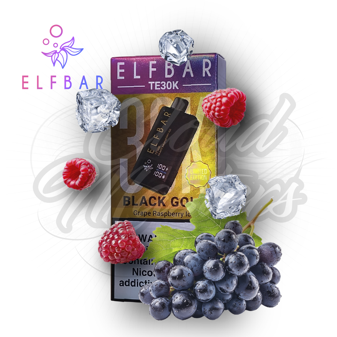 Elfbar TE30K - Grape Raspberry Ice