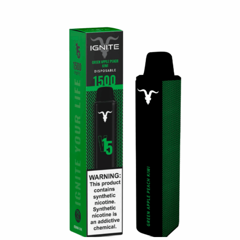 Ignite v15 - Green Apple Peach Kiwi MoreVShop
