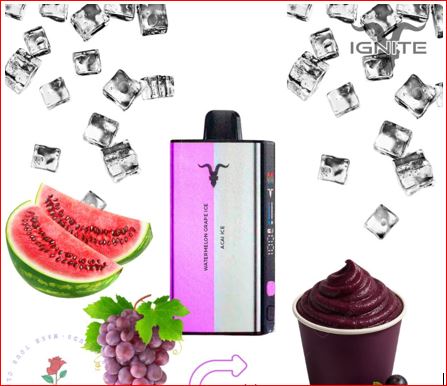Ignite Ice V400 Mix - Watermelon e Grape Ide/Açai
