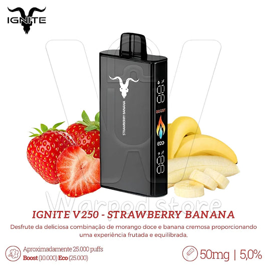 Ignite V120 12.000 - Strawberry Banana