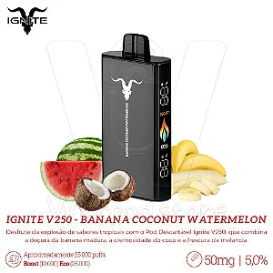 Ignite V250 - Banana Coconut Water
