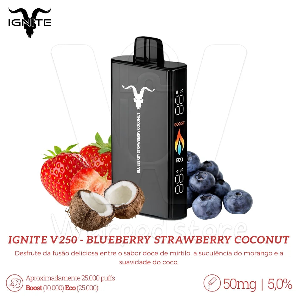 Ignite V250 - Blueberry Strawberry Coconut