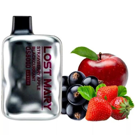 Lost Mary OS5000 Luster - Strawberry Apple Blackcurrant