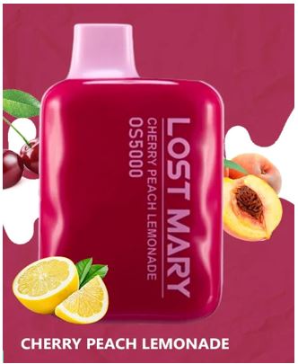 Lost Mary OS5000 Luster - Cherry Peach Lemonade