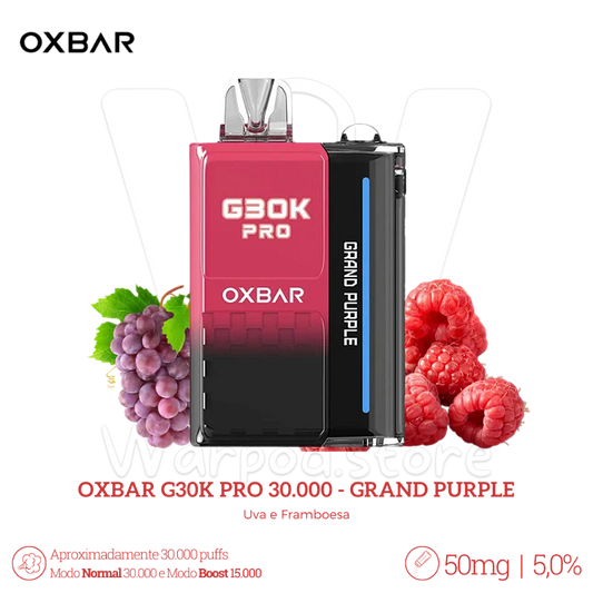 OXBAR Magic Maze2_G30K PRO - Grand Purple