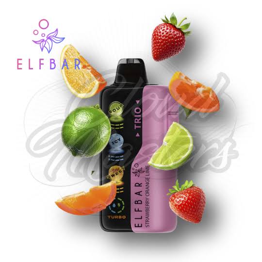Elfbar Trio - Strawberry Orange Lime