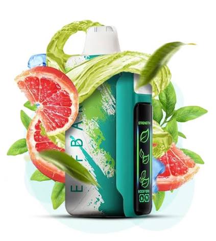 Elfbar Ice King 40000 - Grapefruit Green Tea (controle nicotina)