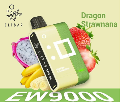 Elfbar EWB9000 - Dragon Strawnana (Refil com bateria)