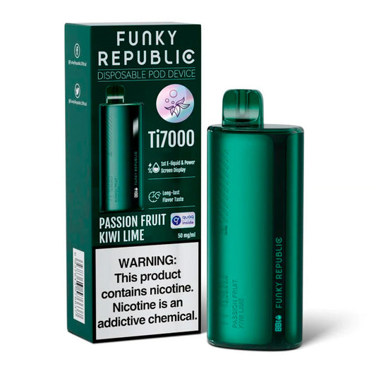 Funky Republic Ti7000 - Passion Fruit Kiwi Lime