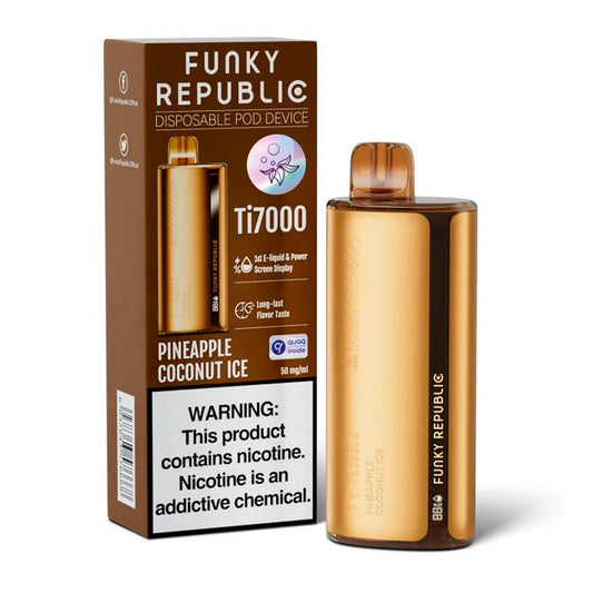 Funky Republic Ti7000 - Pineapple Coconut Ice