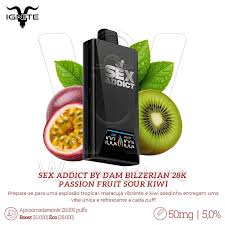 Ignite Sex Addict 28k - Passion Fruit Sour Kiwi