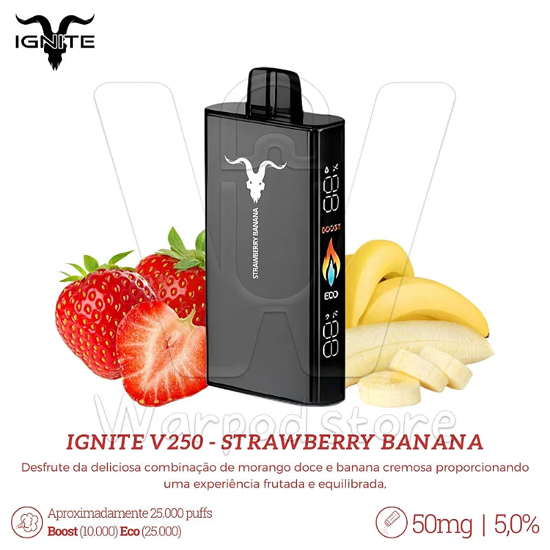 Ignite V120 12.000 - Strawberry Banana