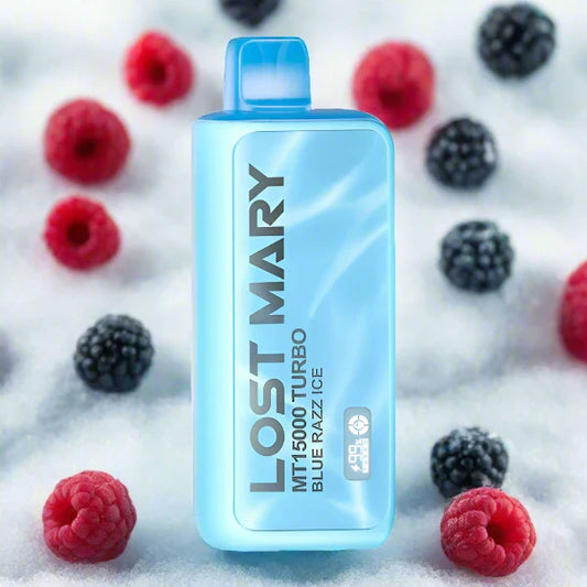 Lost Mary MT15000 - Blue Razz ice