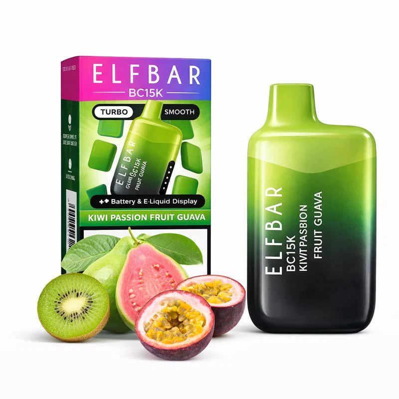 Elfbar BC15K - Kiwi Passion Fruit Guava
