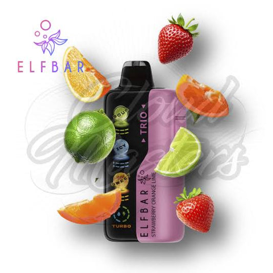 Elfbar Trio - Strawberry Orange Lime
