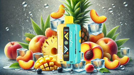 Elfbar Adjust Myflavor - Pineapple Ice Peach (Abacaxi/ Pêssego)